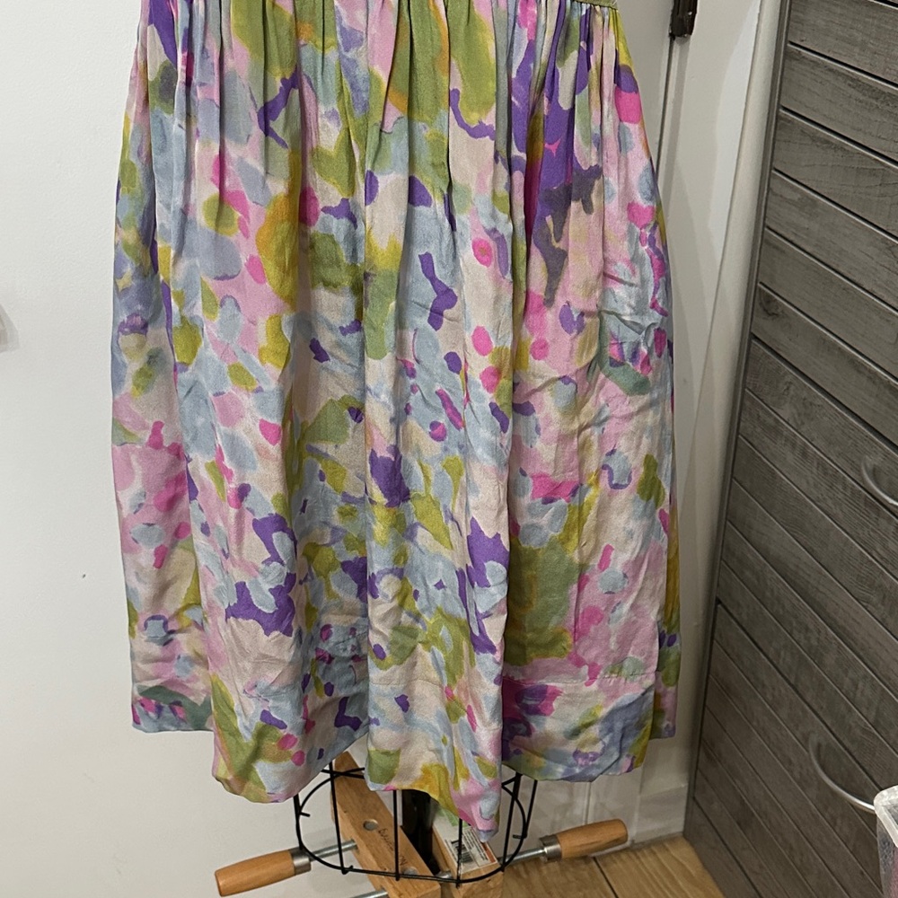 Twenty8Twelve Pastel Floral Dress in Silk - Picture 5 of 13
